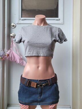 Crop Super Short Sleeve T-shirts